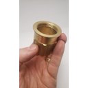Ver imagem 3 de Porca Com Aba 31,5mm para Fixação Monocomando Tubo Roscado para Aperto a Mão - PORCAM32CABA