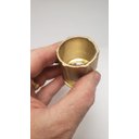 Ver imagem 4 de Porca Com Aba 31,5mm para Fixação Monocomando Tubo Roscado para Aperto a Mão - PORCAM32CABA