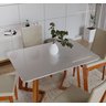 Conjunto Sala De Jantar 4 Lugares Madeira Mesa Califórnia E Cadeira Dakota Tecido A40  - 8