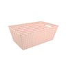 Cestão One 59,5 X 38,8 X 22,3 Cm Rosa Blush Coza - 1