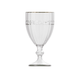 Taça Lyor Imperial de Cristal com Fio de Ouro 330ml 5740 - 2