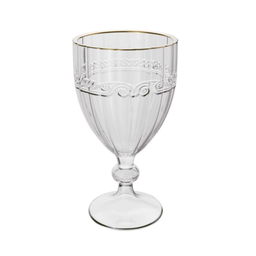 Taça Lyor Imperial de Cristal com Fio de Ouro 330ml 5740 - 3