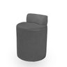 Kit Puff Banqueta Alto Confortável Reforçado Minimalista Roma Suede - 5