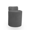 Kit Puff Banqueta Alto Confortável Reforçado Minimalista Roma Suede - 6
