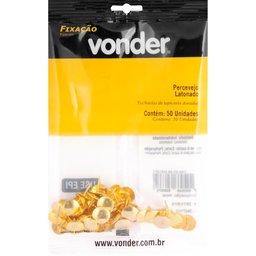 Percevejo Latonado com 50 peças Vonder - 3