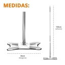 Ver imagem 3 de Mop Twist Com Esfregão Giratório Dobrável + Refil Aurora