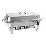 Rechaud Retangular 9 L com 2 Cubas 1/2 Banho Maria Gourmet - Brinovar - 2