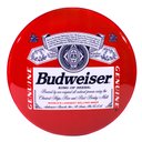 Ver imagem 1 de Luminoso de Parede Cerveja Budweiser Rótulo Retrô Vintage P Bar,garagem,churrasqueira,espaço Gourmet