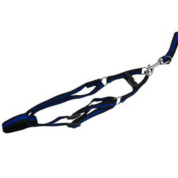 Coleira Pet Peitoral 2,0cm x 1,2mm - Azul - 2