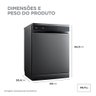 Lava Louças 14 Serviços Black Inox Smarthome Midea Mdwef1433gbs1 - 127v - 8