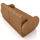 Ver imagem 7 de Sofá 2 Lugares Sala Living Orgânico 168cm Fávara K01 Couríssimo Whisky - Lyam Decor