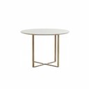 Ver imagem 2 de Mesa Victoria Dc Rd. 0,90 MDF c/Vidro - Champ - Ofw