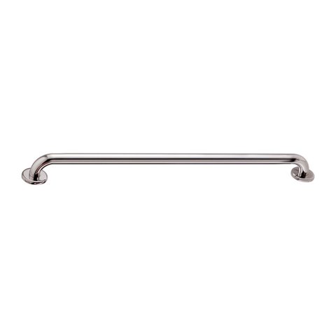 Barra de Apoio Reta Banheiro Parede Acessibilidade Segurança 50cm em Aço Inox Polido Brilhante Stain