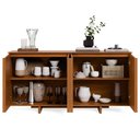 Ver imagem 3 de Buffet 4 Portas Flow Sense:freijó