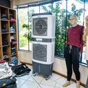 Ver imagem 5 de Climatizador Duplo Industrial de Ar Umidificador 80 Litros Portátil Ultraar