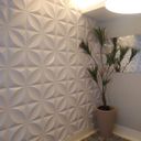 Ver imagem 2 de Kit de 22 Placas Decorativa 3D Revestimento Modelo Primavera Rendimento 5,5M²