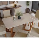 Ver imagem 7 de Conjunto Sala De Jantar Madeira Maciça Com Vidro 6 Cadeiras Califórnia 