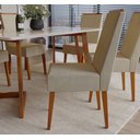 Ver imagem 5 de Conjunto Sala De Jantar Madeira Maciça Com Vidro 6 Cadeiras Califórnia 