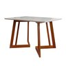 Conjunto Sala De Jantar Mesa Madeira Maciça 4 Cadeiras Califórnia  - 11