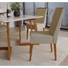 Conjunto Sala De Jantar Mesa Madeira Maciça 4 Cadeiras Califórnia  - 5