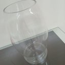 Ver imagem 4 de Vaso Decorativo de Vidro Transparente 40x25x25cm Enfeite Sala Mesa Estante