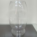 Ver imagem 6 de Vaso Decorativo de Vidro Transparente 40x25x25cm Enfeite Sala Mesa Estante