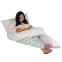 Ver imagem 2 de Travesseiro Gigante 170x80cm Happy Line - Branco
