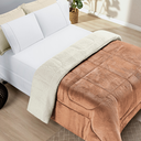 Ver imagem 1 de Coberdron Queen Size Everest Edredom Luxuoso Quentinho:terracota