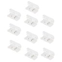 Ver imagem 1 de Conector Emenda Fita de Led Kit 10 Unidades Decoraçao Casa Loja Iluminaçao Residencial Comercial Amb