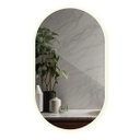 Ver imagem 5 de Espelho Decorativo Lapidado Oval 70x120cm Woodglass