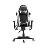 Cadeira Xtreme Gamers Maximum Preta e Branca - 1