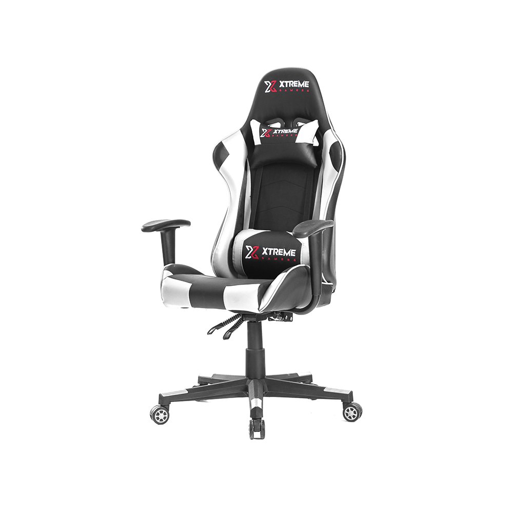 Cadeira Xtreme Gamers Maximum Preta e Branca - 2