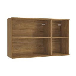Armário Aéreo Celeste Kappesberg 100% Mdf 3 Portas Nogueira/verde 120cm - 3