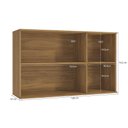 Ver imagem 5 de Armário Aéreo Celeste Kappesberg 100% Mdf 3 Portas 120cm