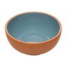 Bowl Cumbuca Tigela de Cerâmica Maia Turquesa 20 X 20 X 8,5 Cm - 1