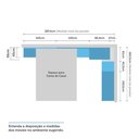 Ver imagem 4 de Quarto De Casal C/ Cabeceira, Mesa De Cabeceira E Guarda Rou