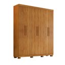Ver imagem 7 de Guarda Roupa Ibiza 6 Portas 4 Gavetas em Mdp Benetil Móveis