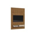 Ver imagem 2 de Rack Bancada C/ Painel P/ Tv até 85 Pol Modular 2.2 Ripado 1 Porta 1 Prat. 219x250cm Nature/off