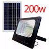 Refletor Solar 200w Holofote Led Placa Solar Iluminaçao Luminaria Energia - 3