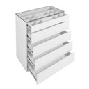 Ver imagem 5 de Cômoda Viena 5 Gavetas MDP MDF Corrediças Telescópicas Branco