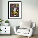 Ver imagem 1 de Quadro Poster Rio de Janeiro - 60x48cm:madeira Preta