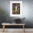 Ver imagem 2 de Quadro Poster Rio de Janeiro - 60x48cm:madeira Preta