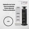 Torre Multiplug Ret. 2 Tom.20a+2 Usb Embutir Preta - 5