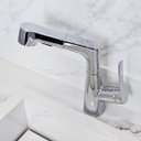 Ver mais imagens de Torneira Extensivel Gourmet Cozinha Banheiro Pia Mesa Bancada Ducha Dois Jatos Monocomando Articulad