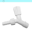 Ver imagem 1 de Torneira Para Tanque e Jardim De 1/2 Com Bico 3/4 COR:BRANCO