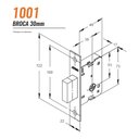 Ver imagem 3 de Trava de Segurança tetra Stam 1001/EI CR - 71001