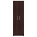 Ver imagem 1 de Armário Organizador Multiuso Sabrina 2 Portas e 6 Nichos Castanho - Desk Design