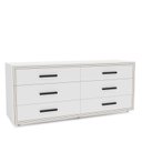 Ver imagem 4 de Cômoda Organizadora 150cm com 6 Gavetas 240830 Linha Valência Politorno