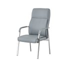 Ver imagem 5 de Kit Com 2 Cadeira Fixa Estofada W-80A