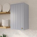 Ver imagem 1 de Armário Aéreo Planejado 1 Porta 40cm Marselha CabeCasa MadeiraOriginals Azul/Sereno
